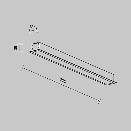 Линейный светильник Technical LL313010 - фото