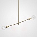 Люстра Lf Studio Cliff Pendant 2 Bronze Imperiumloft 84659-22 - фото