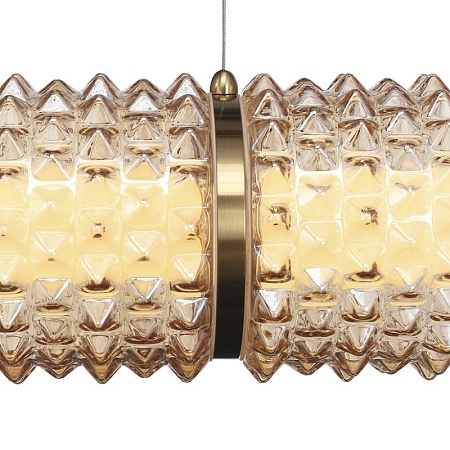 Светильник подвесной ST-Luce латунь/Шампань LED 1*37W 4000K SL6144.313.01 - фото