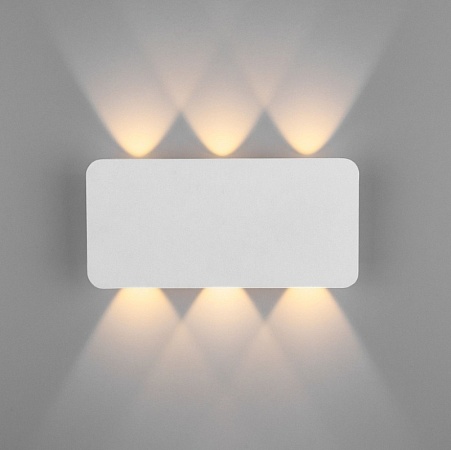 Настенный светодиодный светильник Angle LED 40138/1 LED белый - фото