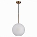 Светильник подвесной ST-Luce Латунь/Белый E27 1*40W SL1133.523.01 - фото