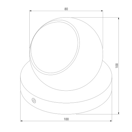 Уличный светодиодный светильник Ball белый IP65 35143/S Elektrostandard - фото