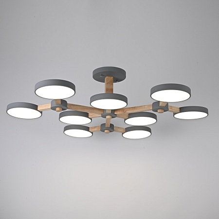 Подвесная Люстра Turna Серый Imperiumloft 178305-26 - фото