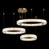 Люстра подвесная ST-Luce Латунь/Прозрачный LED 1*122W 4000K SL1622.313.03