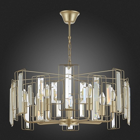 Светильник подвесной Шампань/Прозрачный E14 7*40W SLE103403-07 - фото