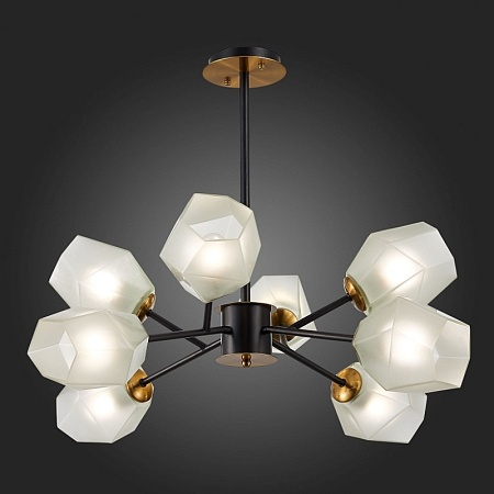 Светильник потолочный Латунь, Черный/Белый E27 8*60W SLE205102-08 - фото