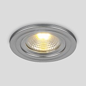 Встраиваемый точечный светильник 9902 LED 3W COB SL серебро