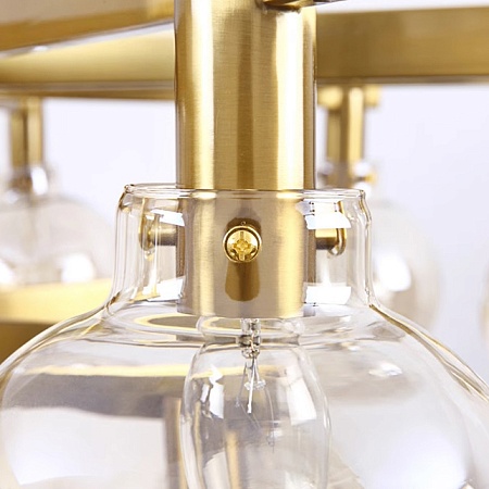 Люстра Carmella Globe Pendant 10 Imperiumloft 84795-22 - фото