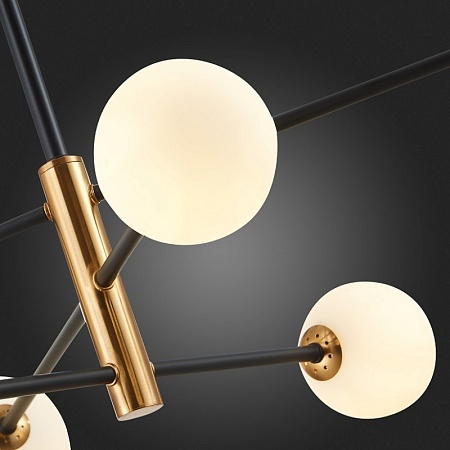 Светильник потолочный Черный, Бронза/Белый G9 6*5W SLE220103-06 - фото