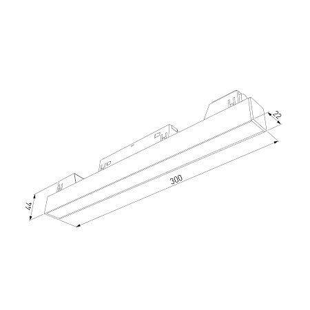 Slim Magnetic L01 Трековый светильник 10W 4200K черный 85000/01 85000/01 Elektrostandard - фото