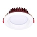 Св-к встр. Белый LED 1*24W 4000K 1 920Lm Ra80 100° IP44 D165xH54 100-240VV ST752.548.24 - фото