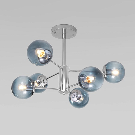 Потолочный светильник Eurosvet 30166/6 хром - фото