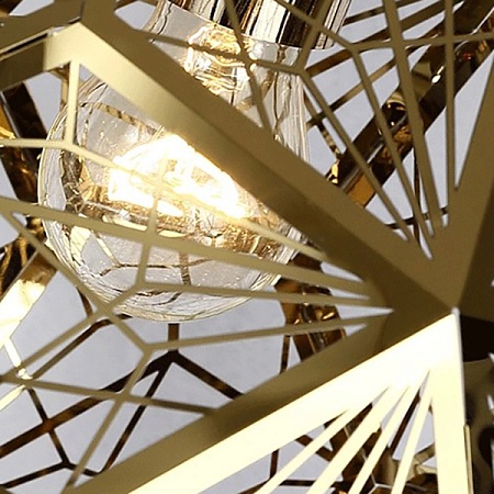 Люстра Etch Web Gold Imperiumloft 73597-22 - фото