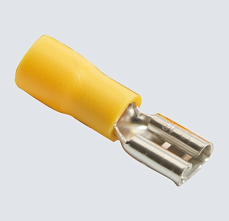 Наконечник плоский Изолированный (мама) РпИм 6-250, STEKKER, LD402-60250 (DIY упаковка 10 шт) - фото