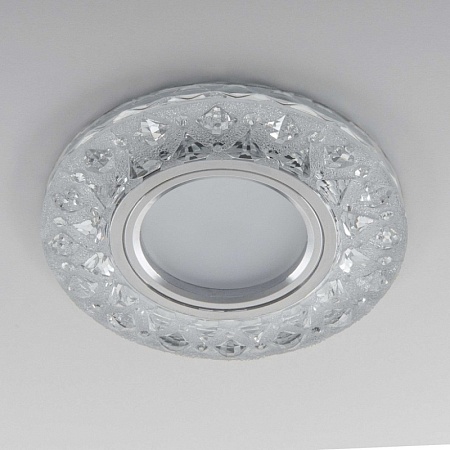 Встраиваемый точечный светильник с LED подсветкой 2222 MR16 - фото