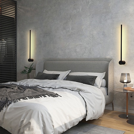 Настенный Светильник Wall Lines L120 Black Imperiumloft 178035-26 - фото