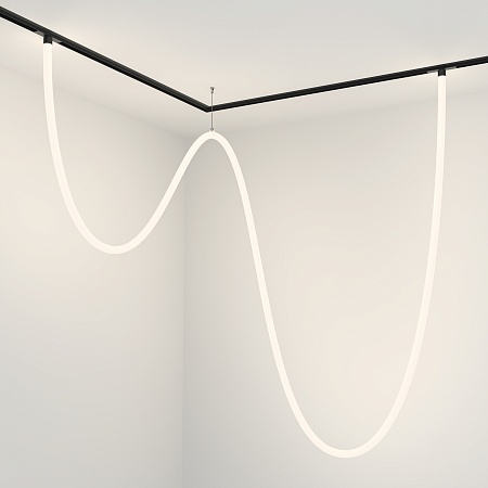 Трековая система Technical накладная магнитная чёрная 150x150 TS-S-150-TR101-2-100W4K-B