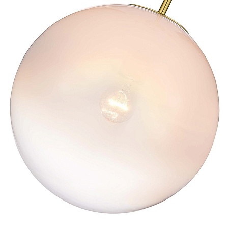 Светильник потолочный ST-Luce Золотистый/Прозрачно-белый E27 1*60W SL1190.212.01 - фото