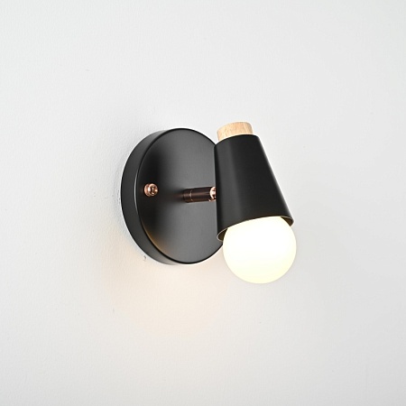 Настенный Светильник Rotary Wall Черный Imperiumloft 185370-26 - фото