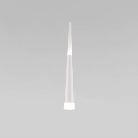 Подвесной светодиодный светильник DLR038 7+1W 4200K белый матовый Elektrostandard - фото