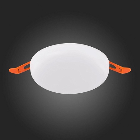 Св-к встр. Белый LED 1*16W 3000K 1 380Lm Ra80 180° IP44 D120xH20 85-265V ST700.538.16 - фото