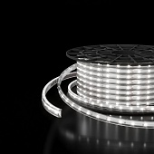 Светодиодная лента 220 В 8 Вт/м 60 Led/м 2835 IP65, холодный белый 6500K, 50 м Лента светодиодная 220V 8W 60Led 2835 IP65 холодный белый, 50 м Elektrostandard