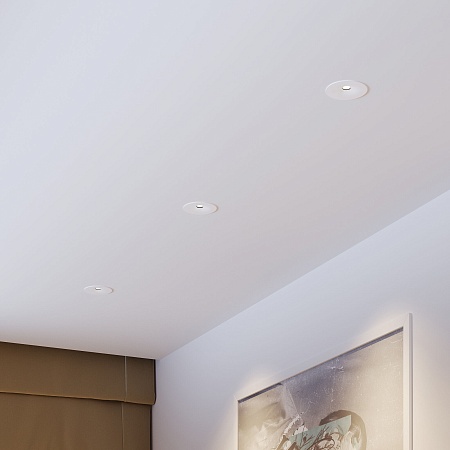 Светильник встраиваемый светодиодный Binnie 12W 3000K белый 15275/LED Elektrostandard - фото