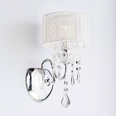 Настенный светильник Eurosvet 2045/1 хром/белый