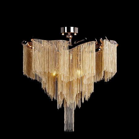 10208/600C Gold Потолочный светильник LOFT IT Stream - фото