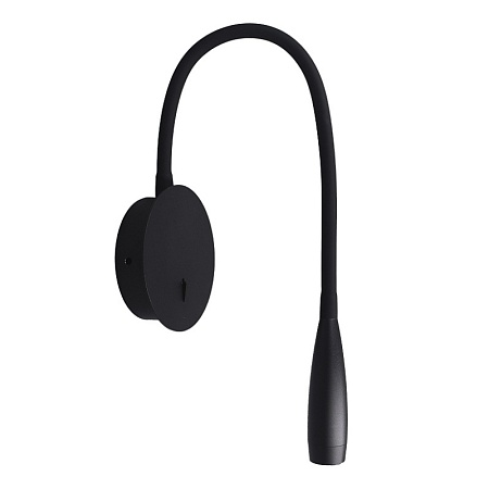 Светильник настенный ST-Luce Черный/Черный LED 1*3W 3000K ST162.401.03 - фото