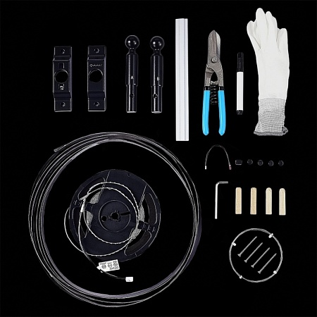 Тросовая световая система ST-Luce Черный LED 1*13,5W 3000K ST961.437.14 - фото