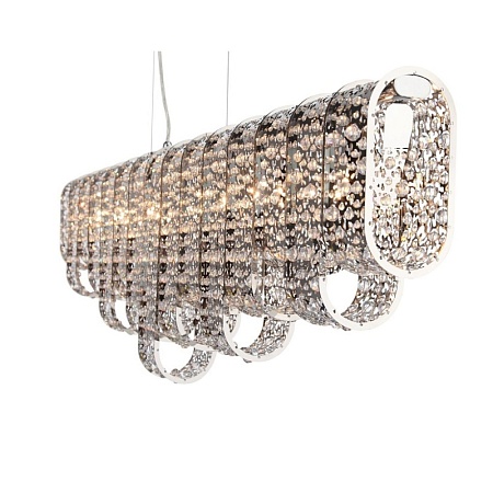 Светильник подвесной ST-Luce Хром/Хром, Прозрачный G9 7*5W SL1117.103.07 - фото