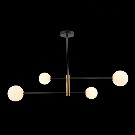 Светильник потолочный Черный, Бронза/Белый G9 4*5W SLE220103-04 - фото