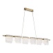 Светильник подвесной ST-Luce золотистый/прозрачный LED 1*36W 3000K SL6021.203.36 - фото