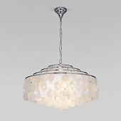 Подвесной светильник Eurosvet 3535/6 хром / перламутр