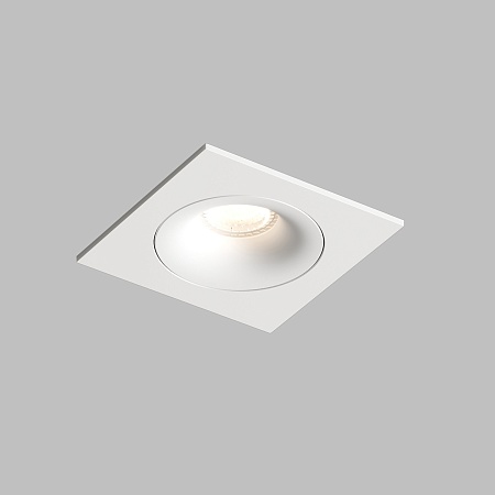 DK2121-WH Встраиваемый светильник, IP 20, 50 Вт, GU10, белый, алюминий - фото