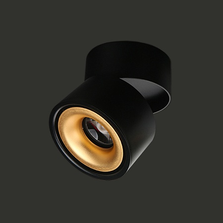 Потолочный Светильник Agenda Black+Gold 10W Imperiumloft 191830-26 - фото