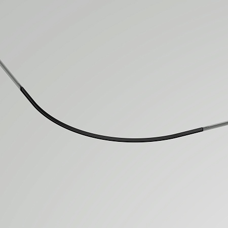 Коннектор радиусный R900 накладной Levity черный - фото