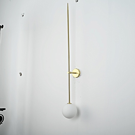 Настенный Светильник Lines Ball 100 Gold Imperiumloft 178057-26 - фото