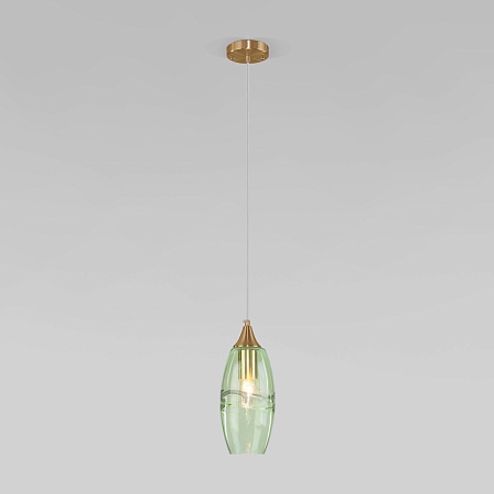 Подвесной акцентный светильник Eurosvet 50222/1 зеленый - фото