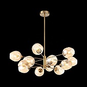 Светильник подвесной ST-Luce Золотистый/Янтарный E14 12*40W SL1500.203.12