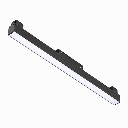Магнитный трековый светильник Черный LED 1*12W 4000K 780Lm Ra>90 120 IP20 L406xW22xH44 ST360.446.12 - фото