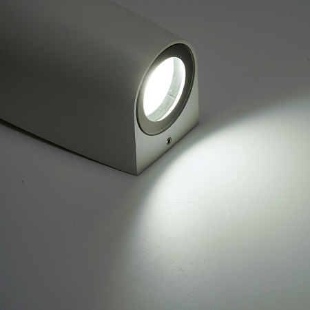 Светильник садово-парковый Feron DH025,на стену, 2*GU10 MR11 230V, серый - фото