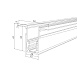 Slim Magnetic Шинопровод встраиваемый белый (1м) 85086/00 85086/00 Elektrostandard - фото
