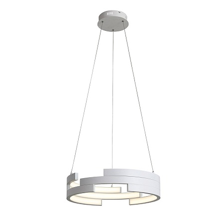 Люстра подвесная ST-Luce Белый/Белый LED 1*45W 4000K SL963.503.01 - фото
