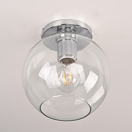 Потолочный Светильник Rh Utilitaire Globe Shade Flushmount Imperiumloft 123674-22 - фото