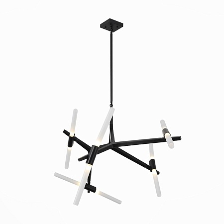 Люстра потолочная ST-Luce Черный/Белый G9 10*5W SL947.402.10 - фото