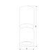 Светильник потолочный светодиодный 12W 4000К белый 25048/LED Elektrostandard - фото