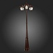 Светильник уличный наземный ST-Luce Кофейный/Кофейный, Прозрачный E27 3*60W SL083.705.03 - фото