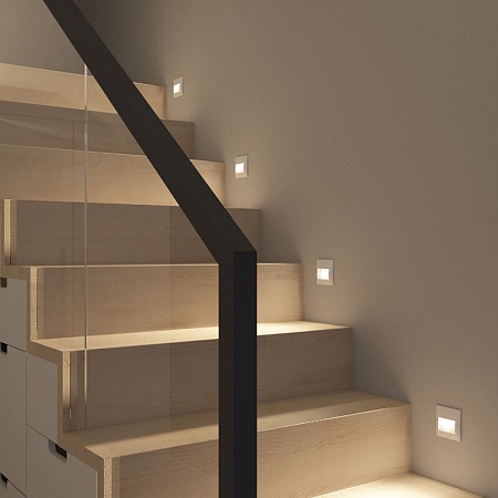 Подсветка ступеней лестницы Denkirs DK1210-WH - фото